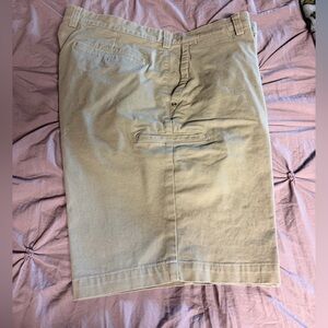 Duluth Trading Co Tan Cotton Cargo Shorts